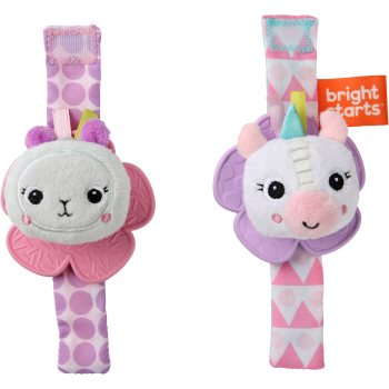 Bright Starts Wrist Pals Toy zornăitoare de ținut în mână pentru dentiție - imagine 2